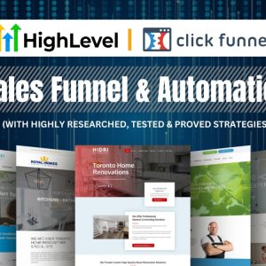 I will migrate clickfunnels, gohighlevel, kajabi website funnel automation expert