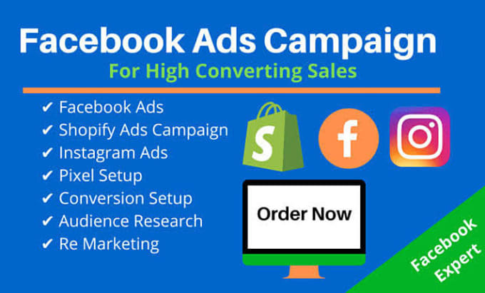 I will set up and manage your facebook ads and instagram ads