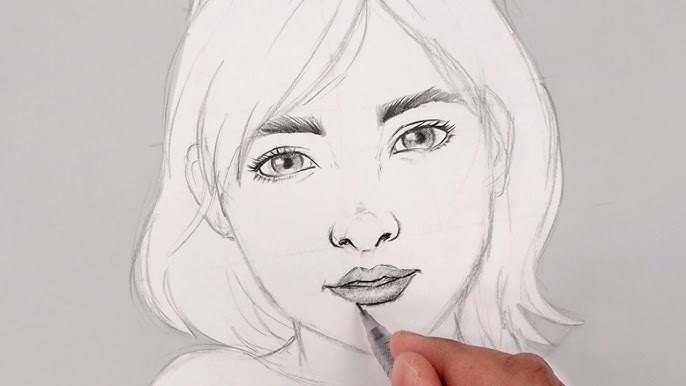 I will draw a stylish portrait sketch within 12 hours